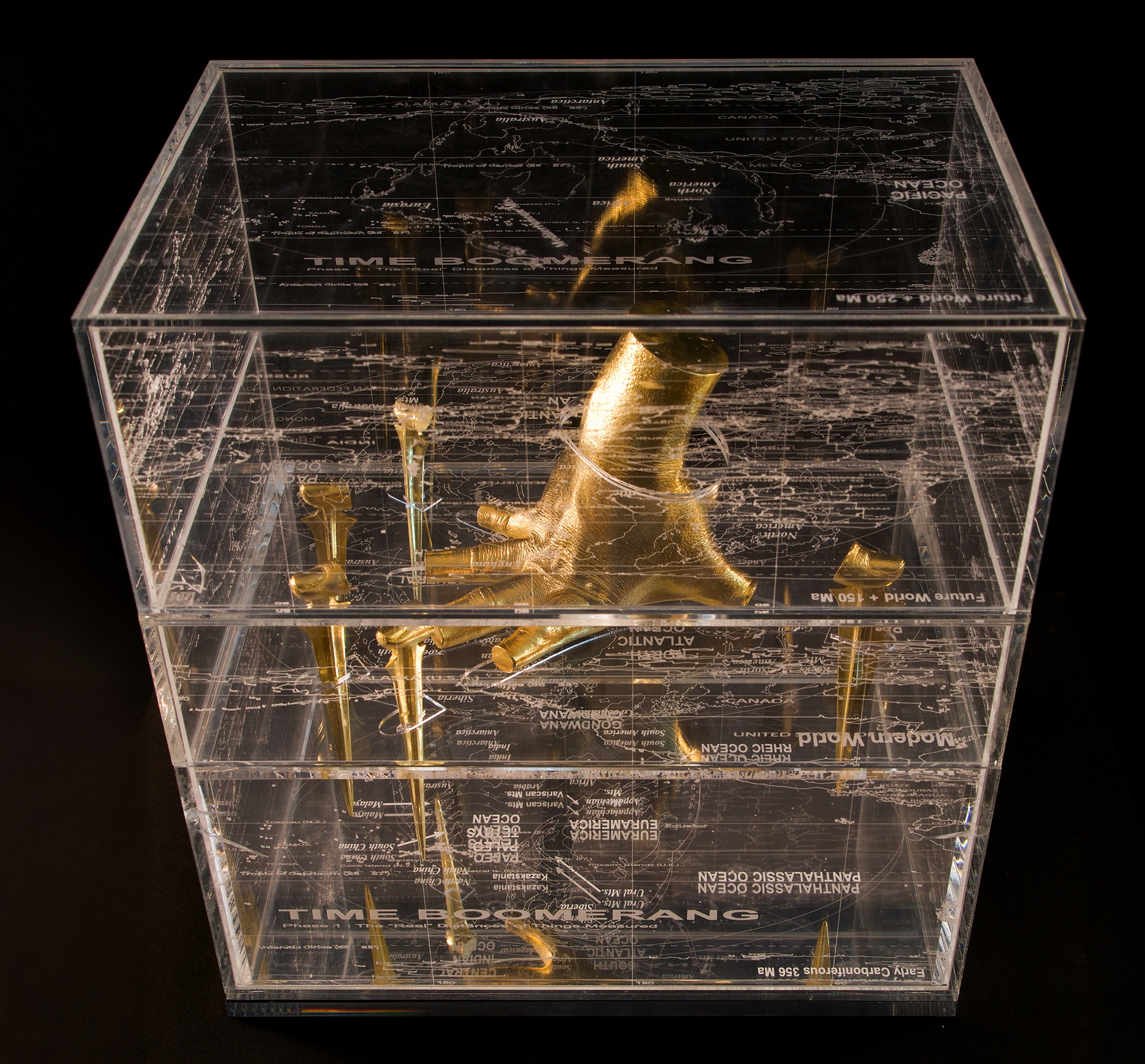 Handcast sculpture detail